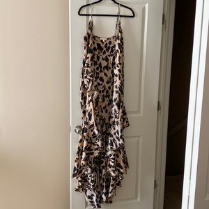 Tank style cheetah tunic